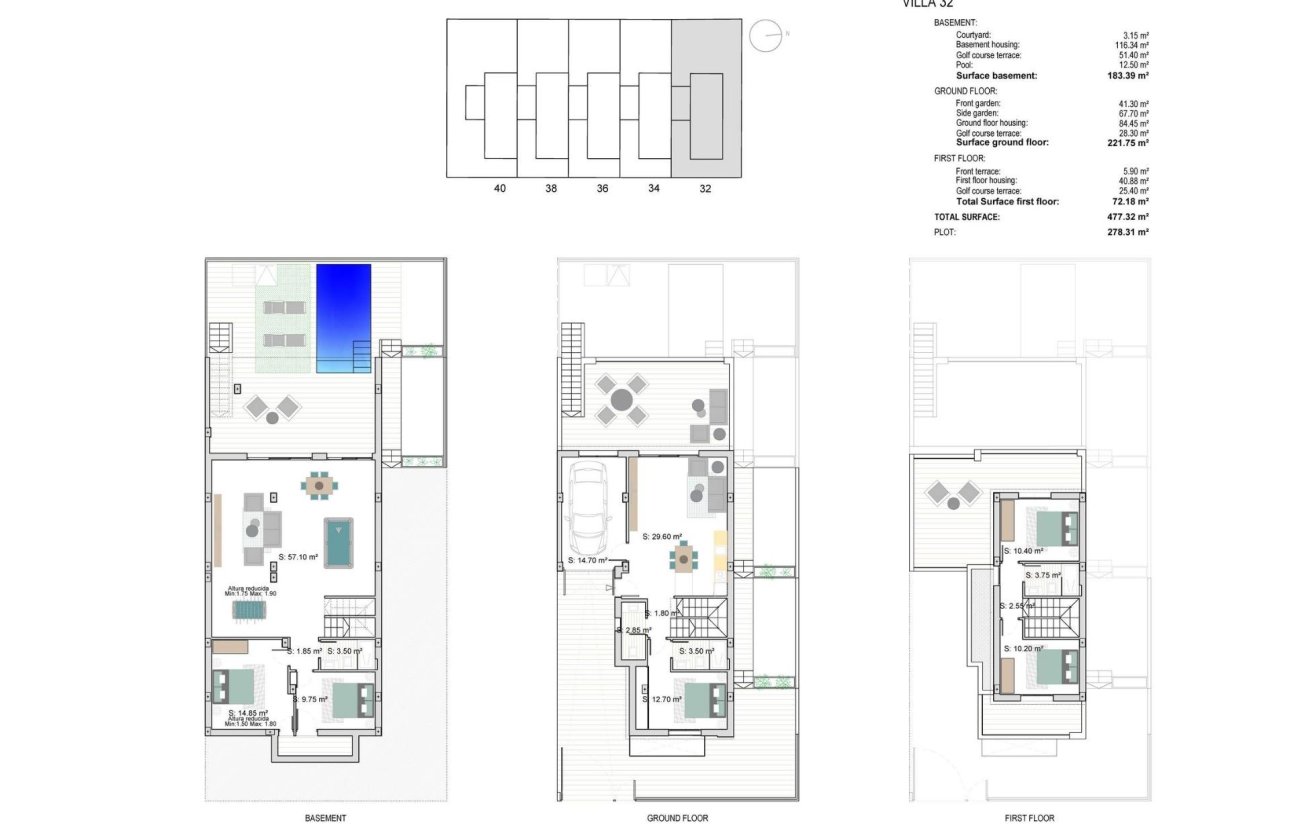 Nieuwbouw Woningen - Villa -
Los Alcazares - Serena Golf