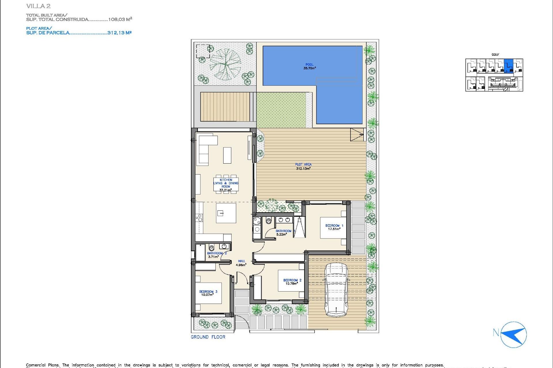 Nieuwbouw Woningen - Villa -
Los Alcazares - Serena Golf