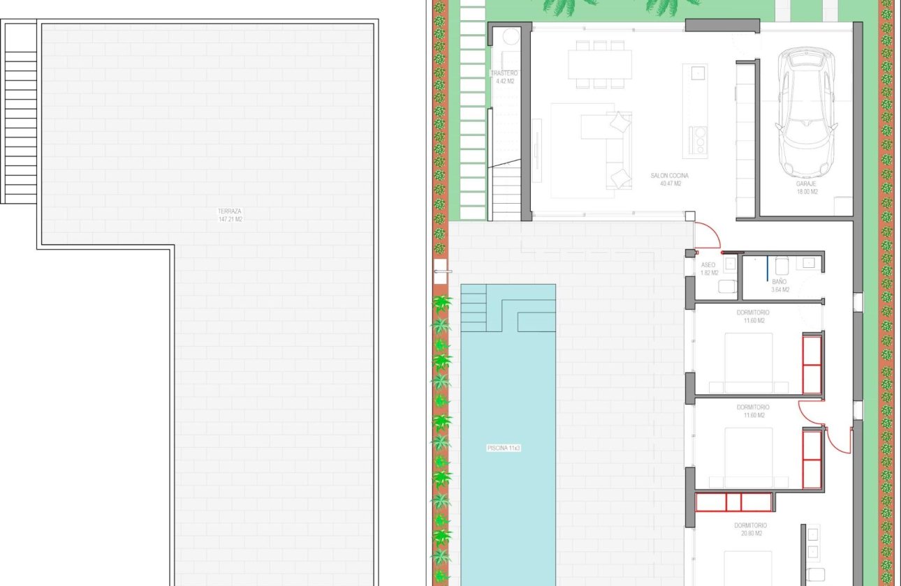 Nieuwbouw Woningen - Villa -
Los Alcazares - Serena Golf