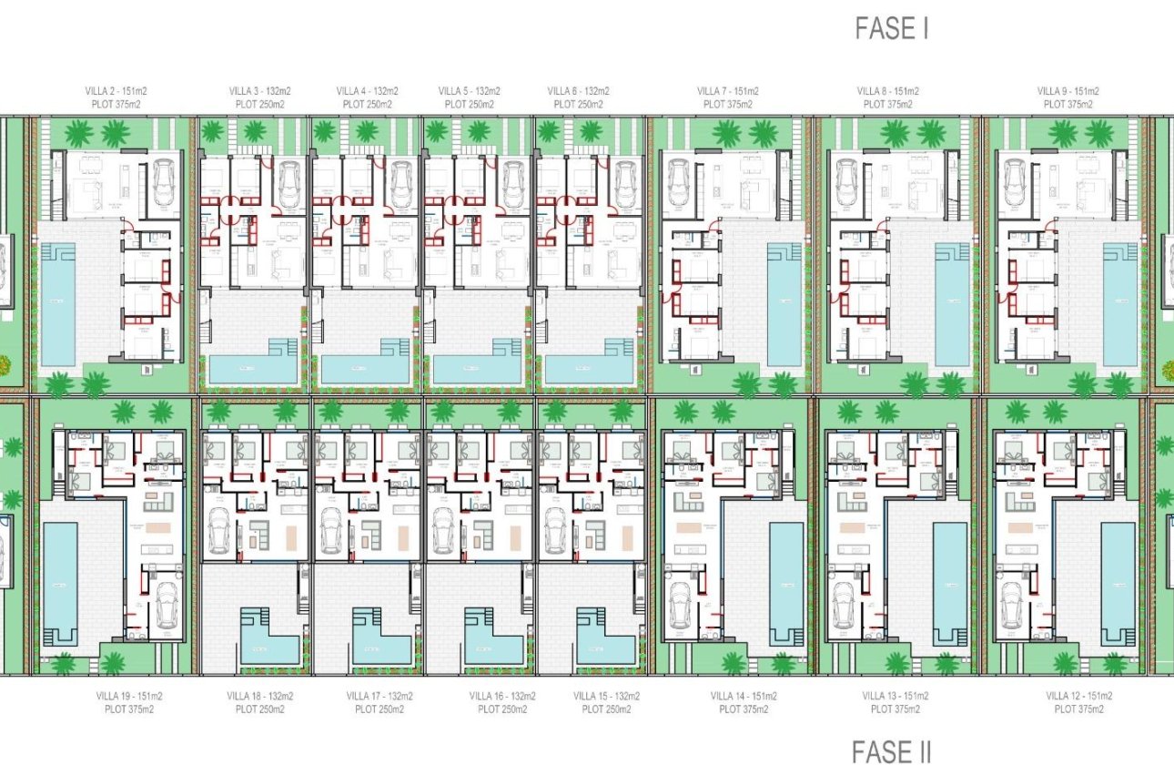 Nieuwbouw Woningen - Villa -
Los Alcazares - Serena Golf