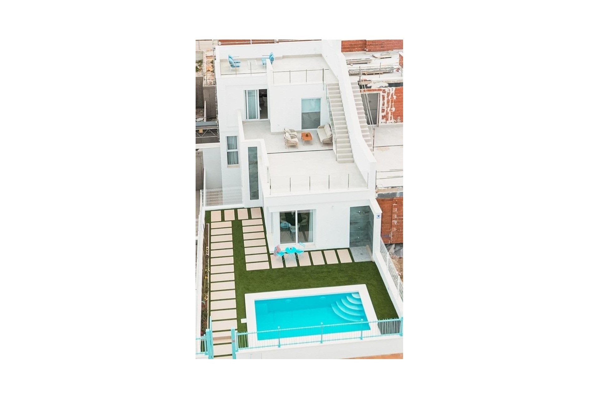 Nieuwbouw Woningen - Villa -
Los Alcazares - Torre del Rame