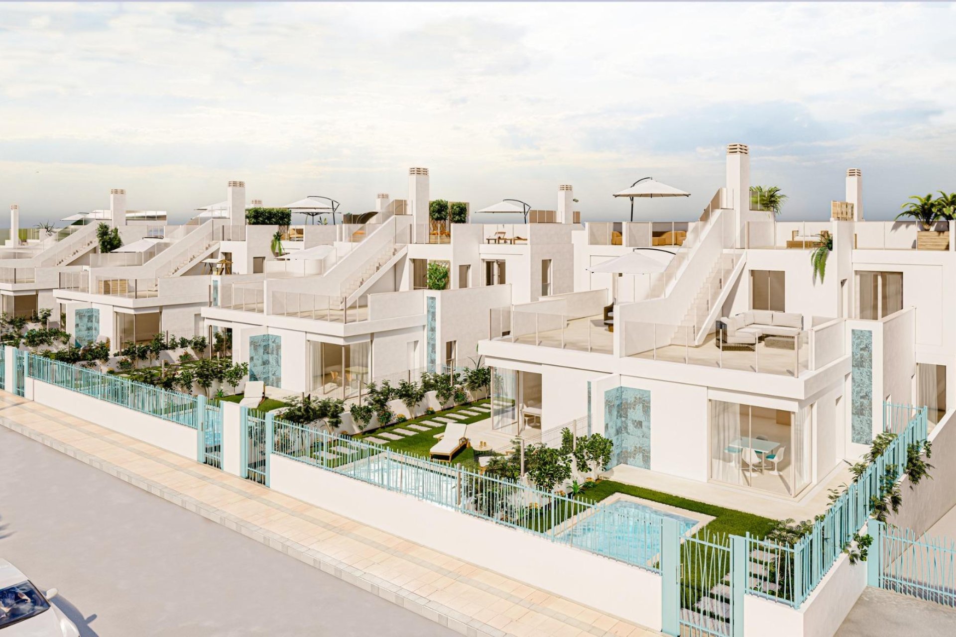 Nieuwbouw Woningen - Villa -
Los Alcazares - Torre del Rame