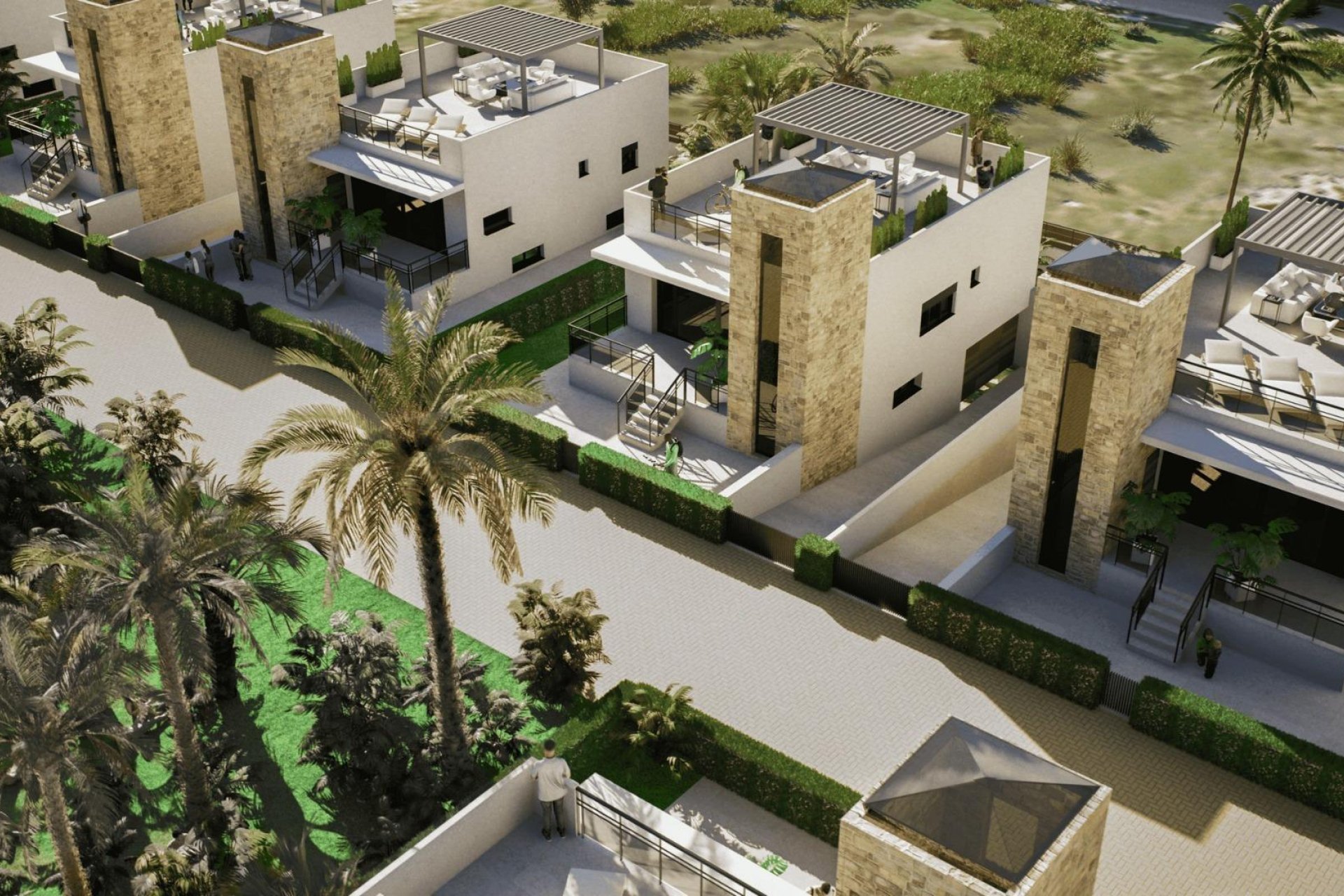 Nieuwbouw Woningen - Villa -
Mazarron - Camposol Golf