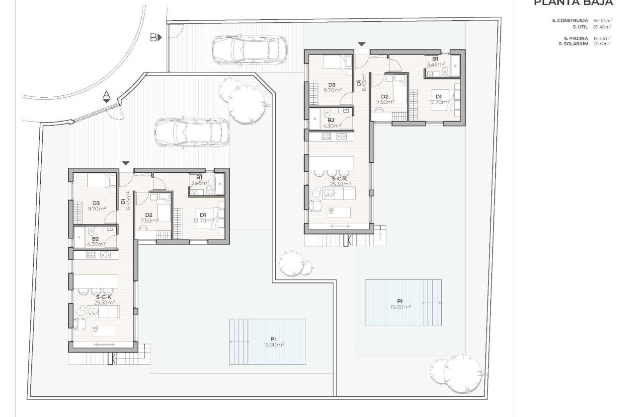 Nieuwbouw Woningen - Villa -
Mazarron - Country Club
