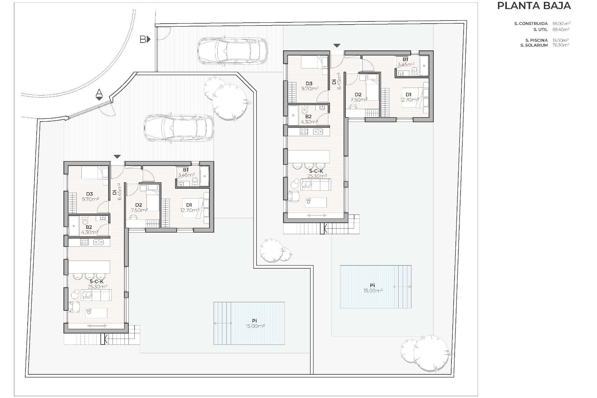 Nieuwbouw Woningen - Villa -
Mazarron - Country Club