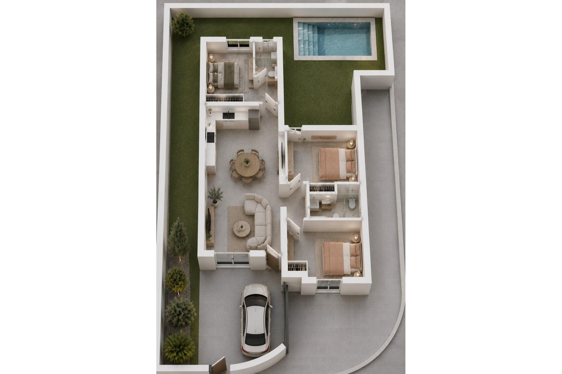 Nieuwbouw Woningen - Villa -
Mazarron - Country Club