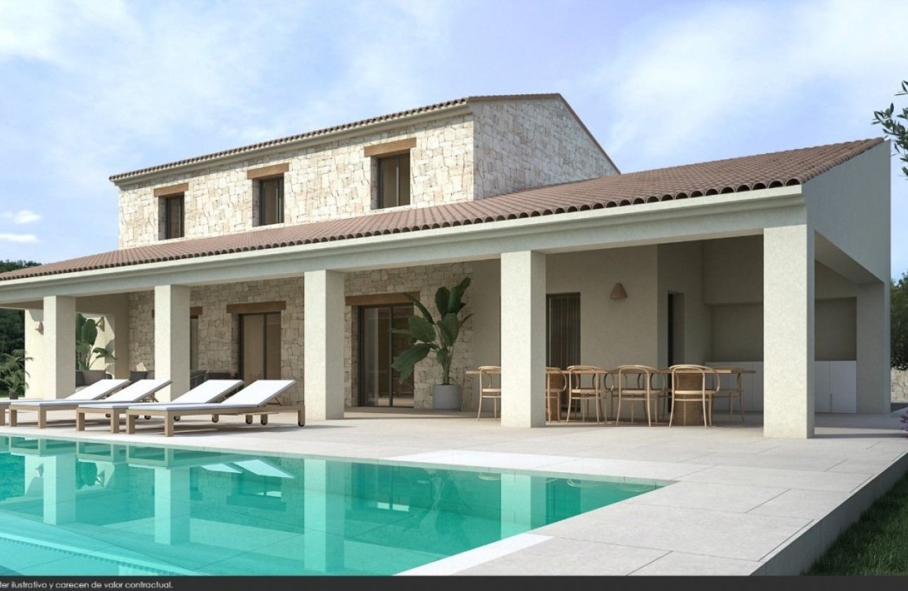 Nieuwbouw Woningen - Villa -
Moraira_Teulada - Fustera