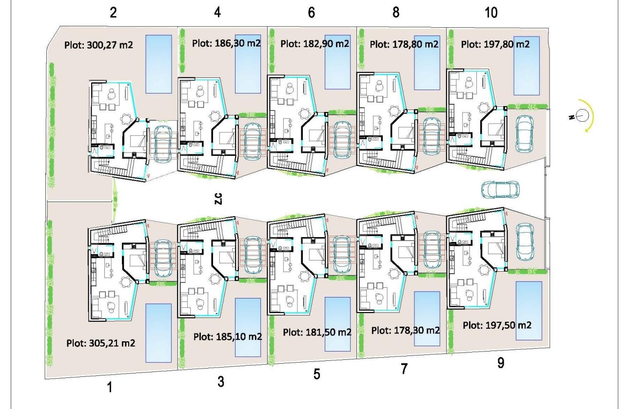 Nieuwbouw Woningen - Villa -
Orihuela Costa - Los Altos