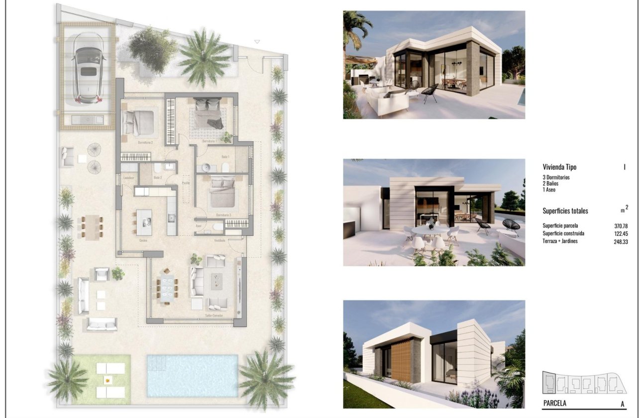 Nieuwbouw Woningen - Villa -
Pilar de la Horadada - Roda Golf