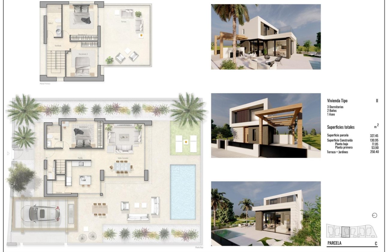 Nieuwbouw Woningen - Villa -
Pilar de la Horadada - Roda Golf