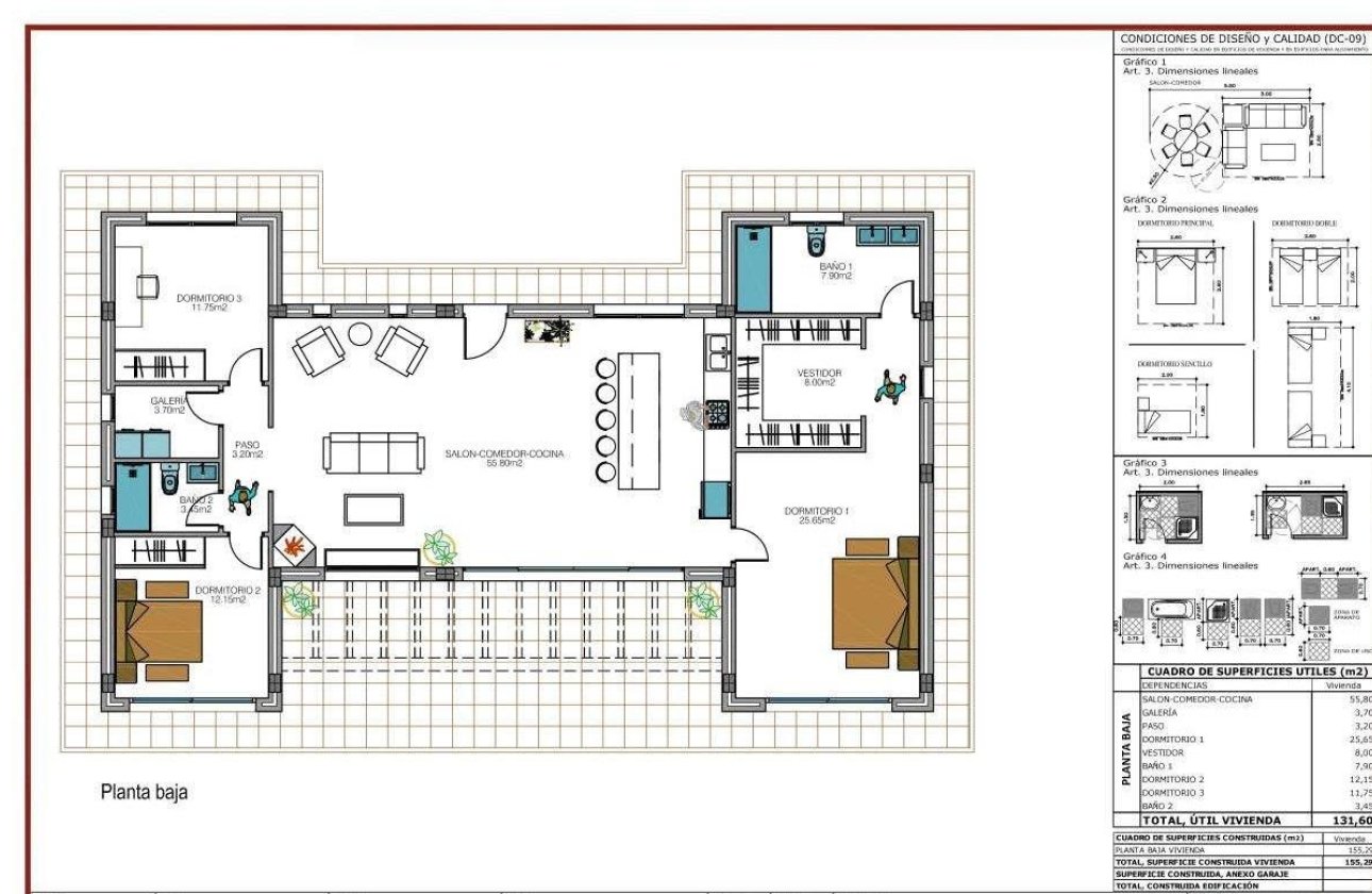 Nieuwbouw Woningen - Villa -
Pinoso - Camino Del Prado