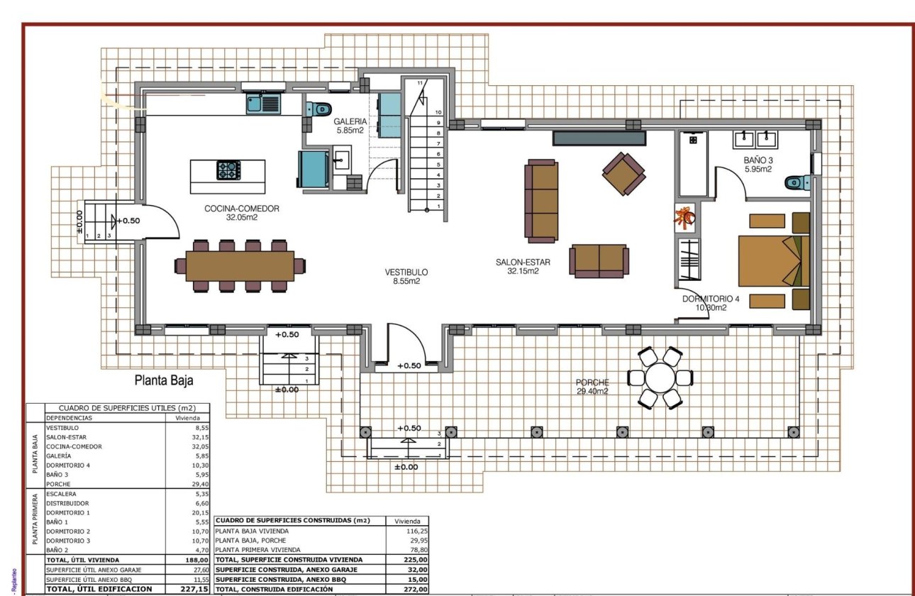 Nieuwbouw Woningen - Villa -
Pinoso - Camino Del Prado