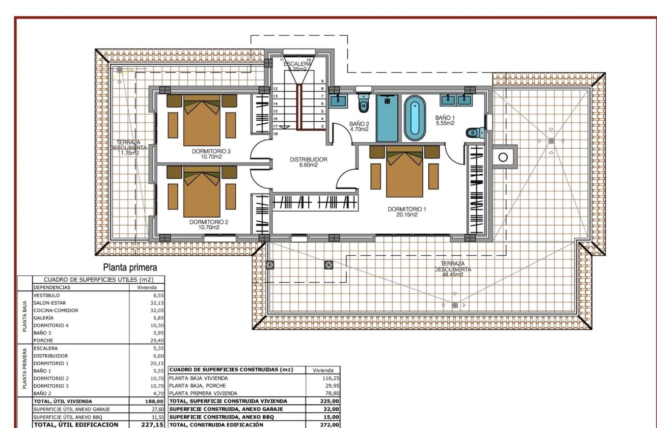 Nieuwbouw Woningen - Villa -
Pinoso - Camino Del Prado