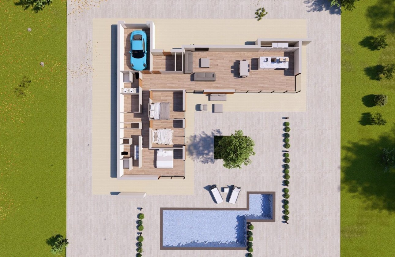 Nieuwbouw Woningen - Villa -
Pinoso - Casas Pastor