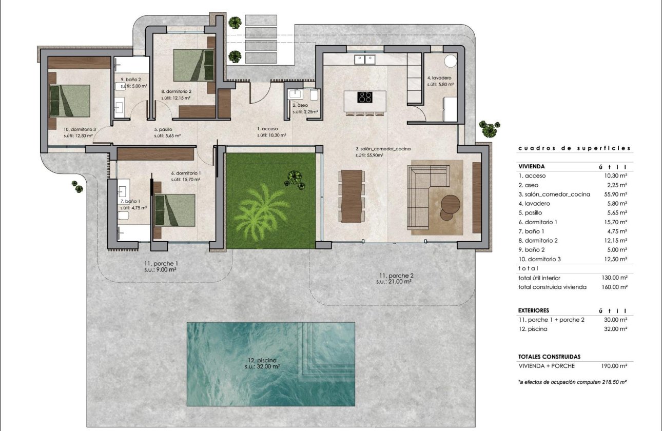 Nieuwbouw Woningen - Villa -
Pinoso - Lel