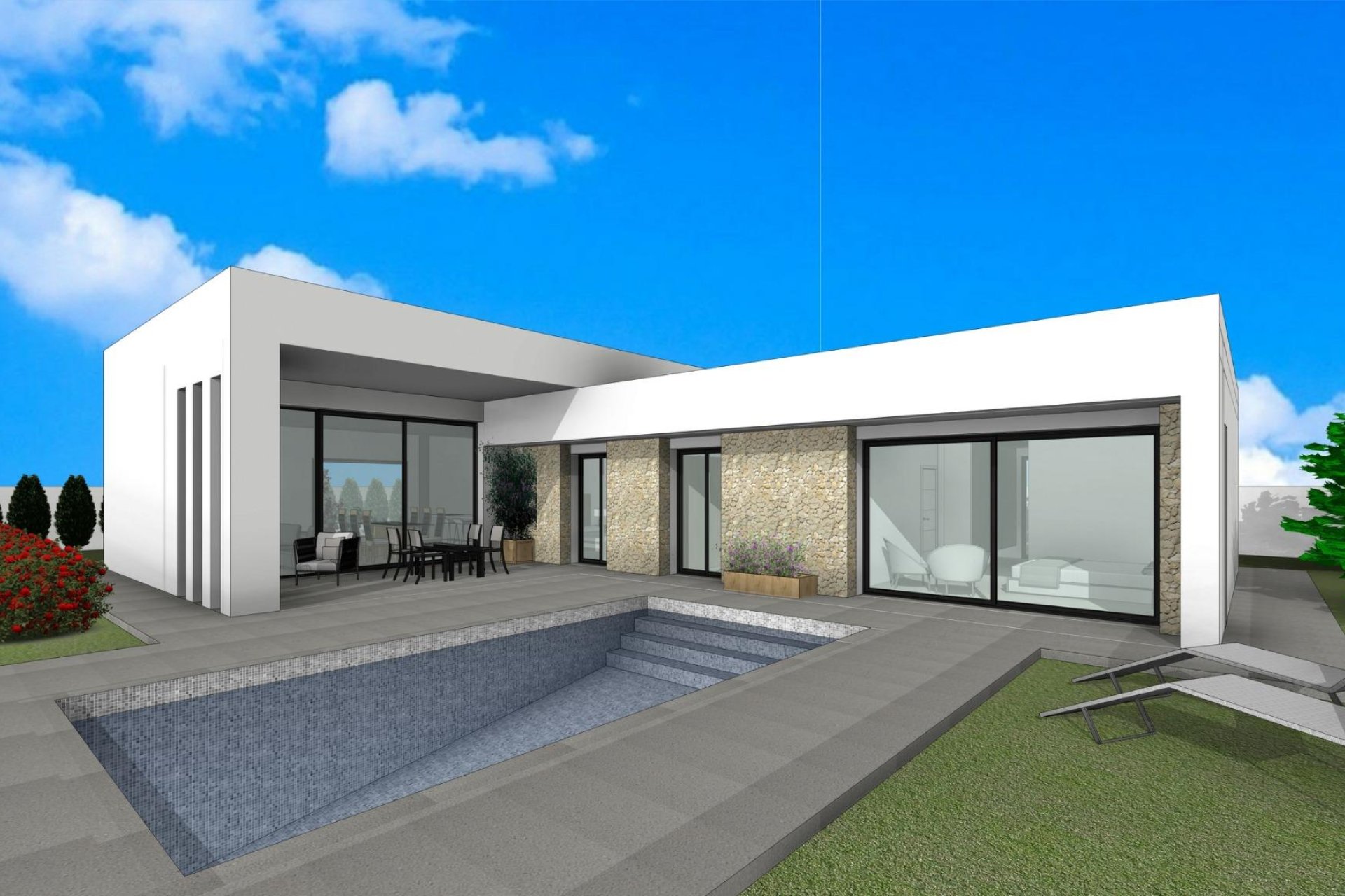 Nieuwbouw Woningen - Villa -
Pinoso - Pinoso - El Pinós