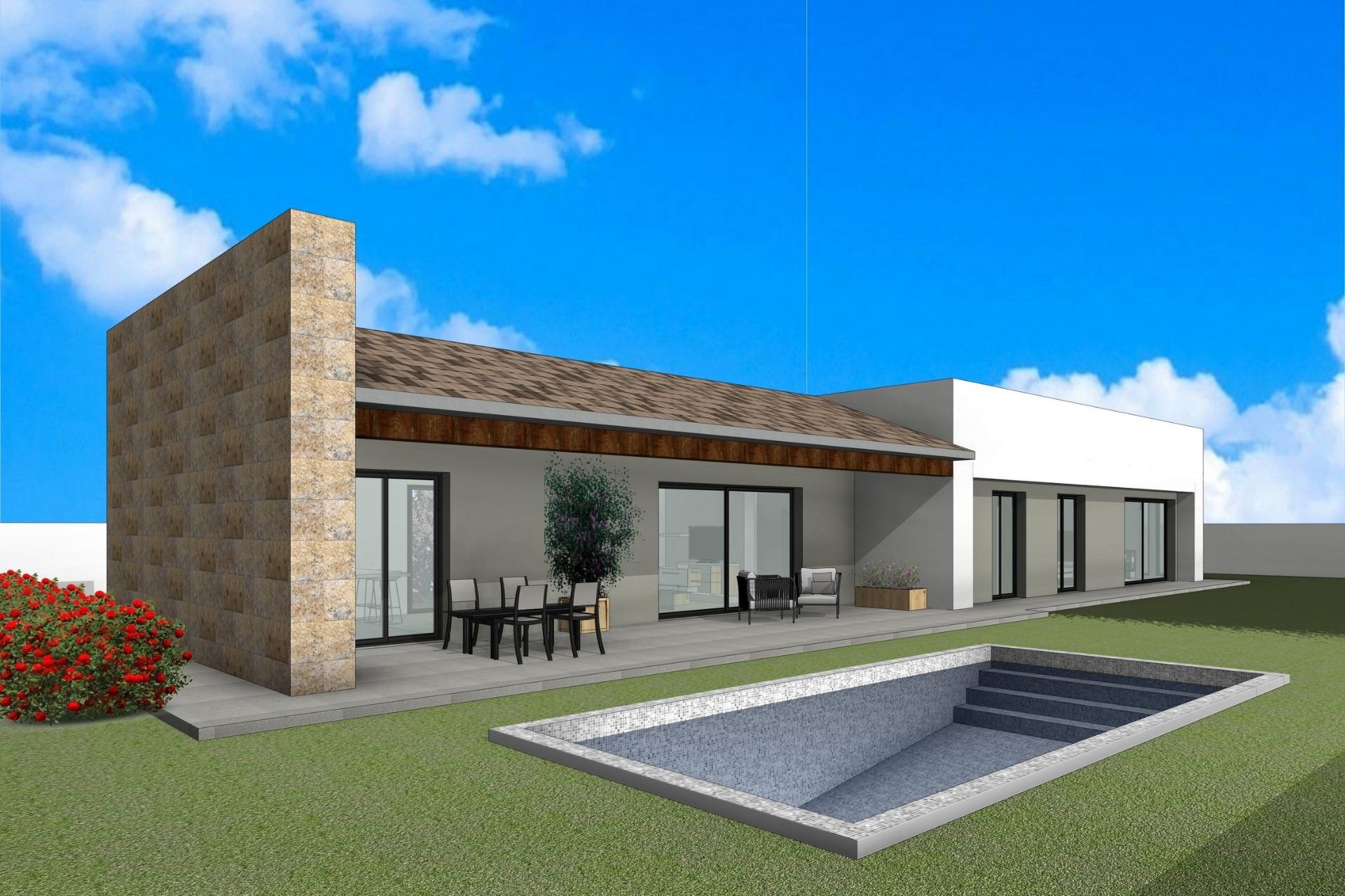 Nieuwbouw Woningen - Villa -
Pinoso - Pinoso - El Pinós