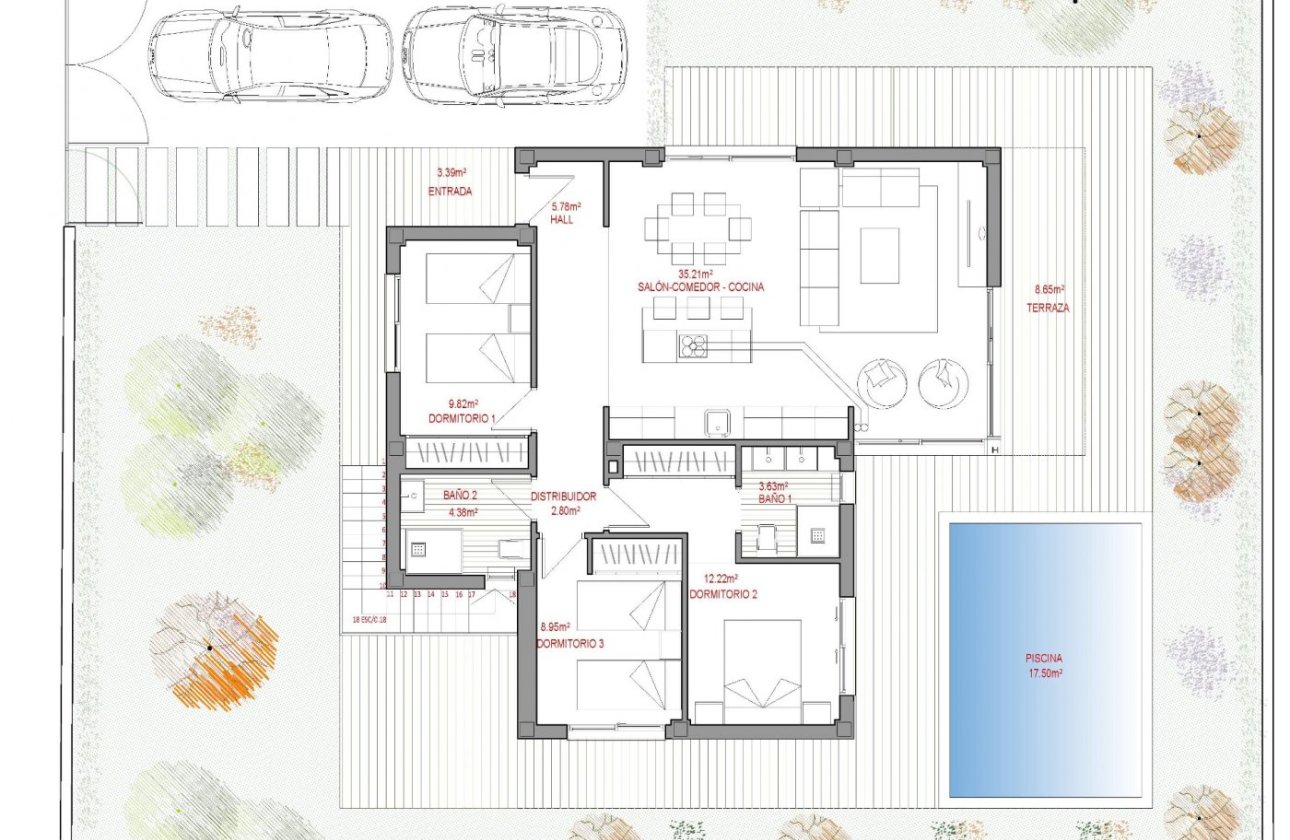 Nieuwbouw Woningen - Villa -
Polop - Alberca