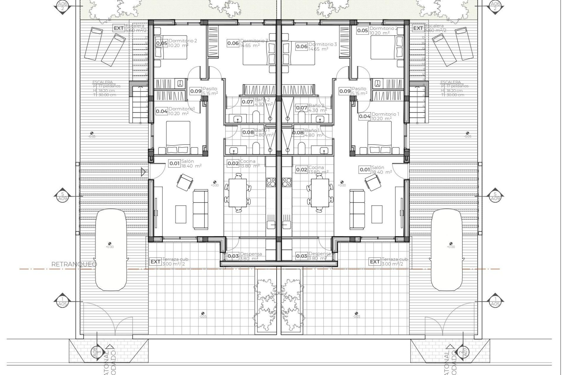 Nieuwbouw Woningen - Villa -
Puerto de Mazarron - Caleñares
