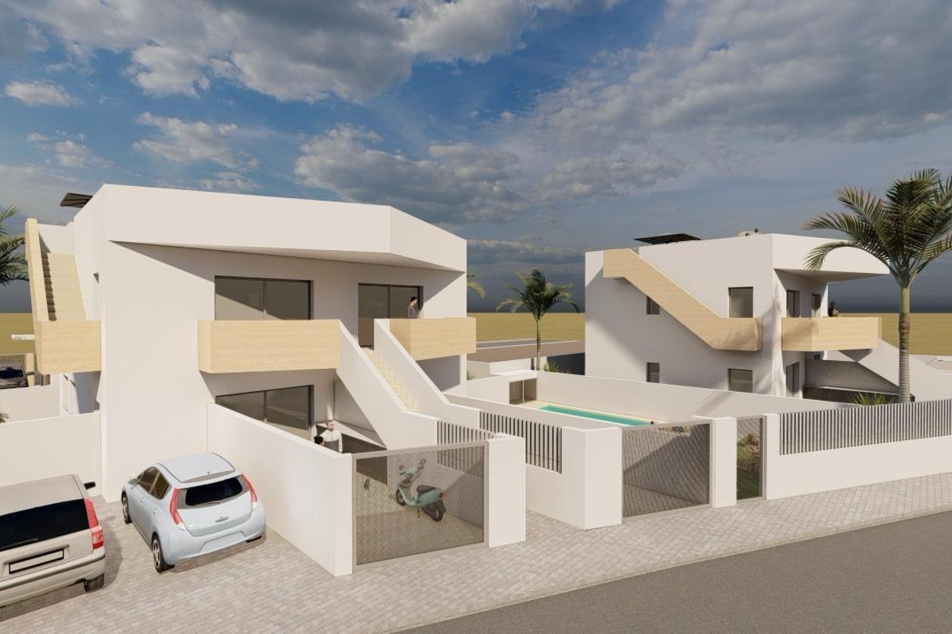 Nieuwbouw Woningen - Villa -
Puerto de Mazarron - Mar De Plata