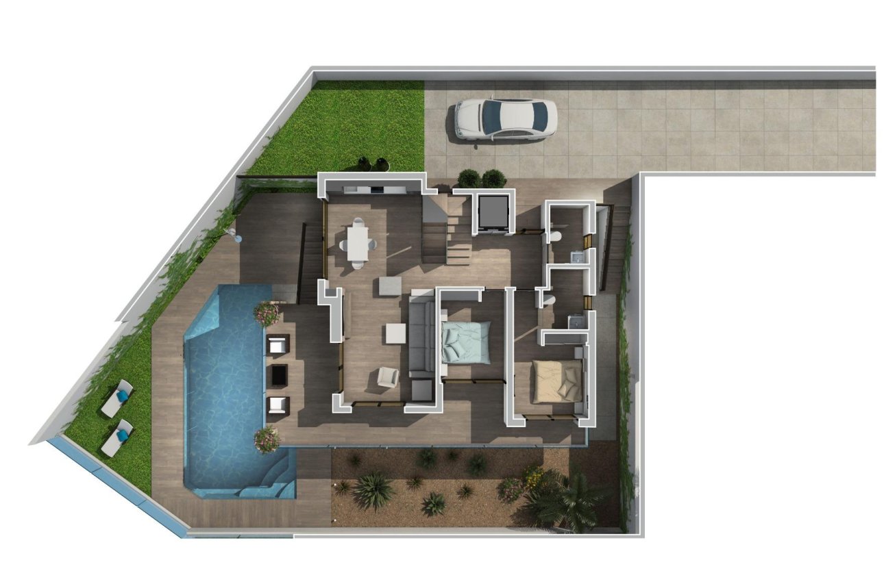 Nieuwbouw Woningen - Villa -
Rojales - Golf La Marquesa (Ciudad Quesada)