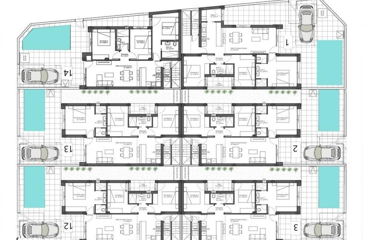 Nieuwbouw Woningen - Villa -
San Fulgencio - centro