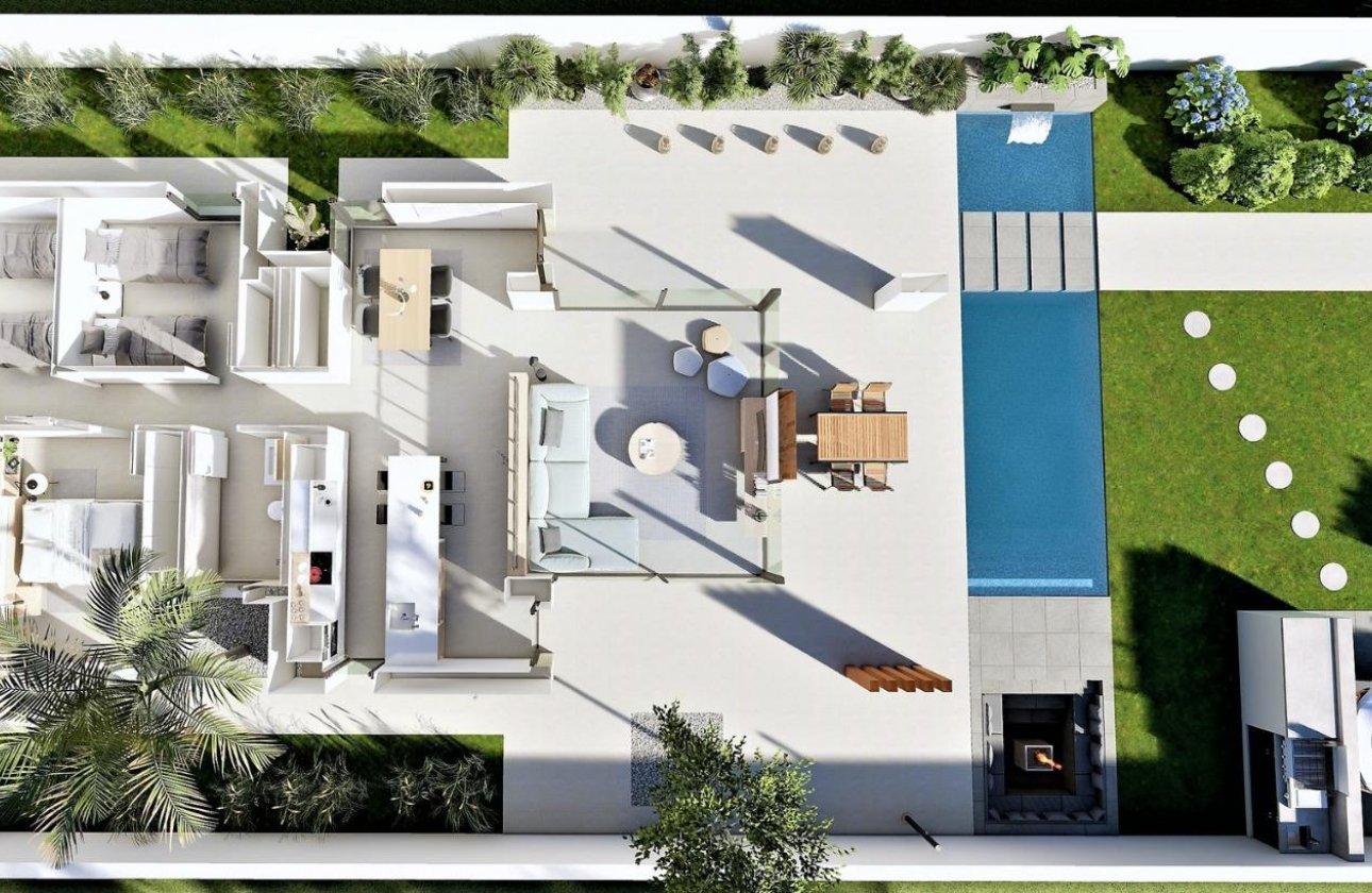 Nieuwbouw Woningen - Villa -
San Fulgencio - El Oasis