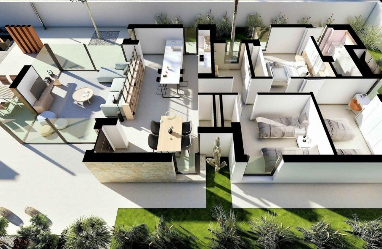 Nieuwbouw Woningen - Villa -
San Fulgencio - El Oasis