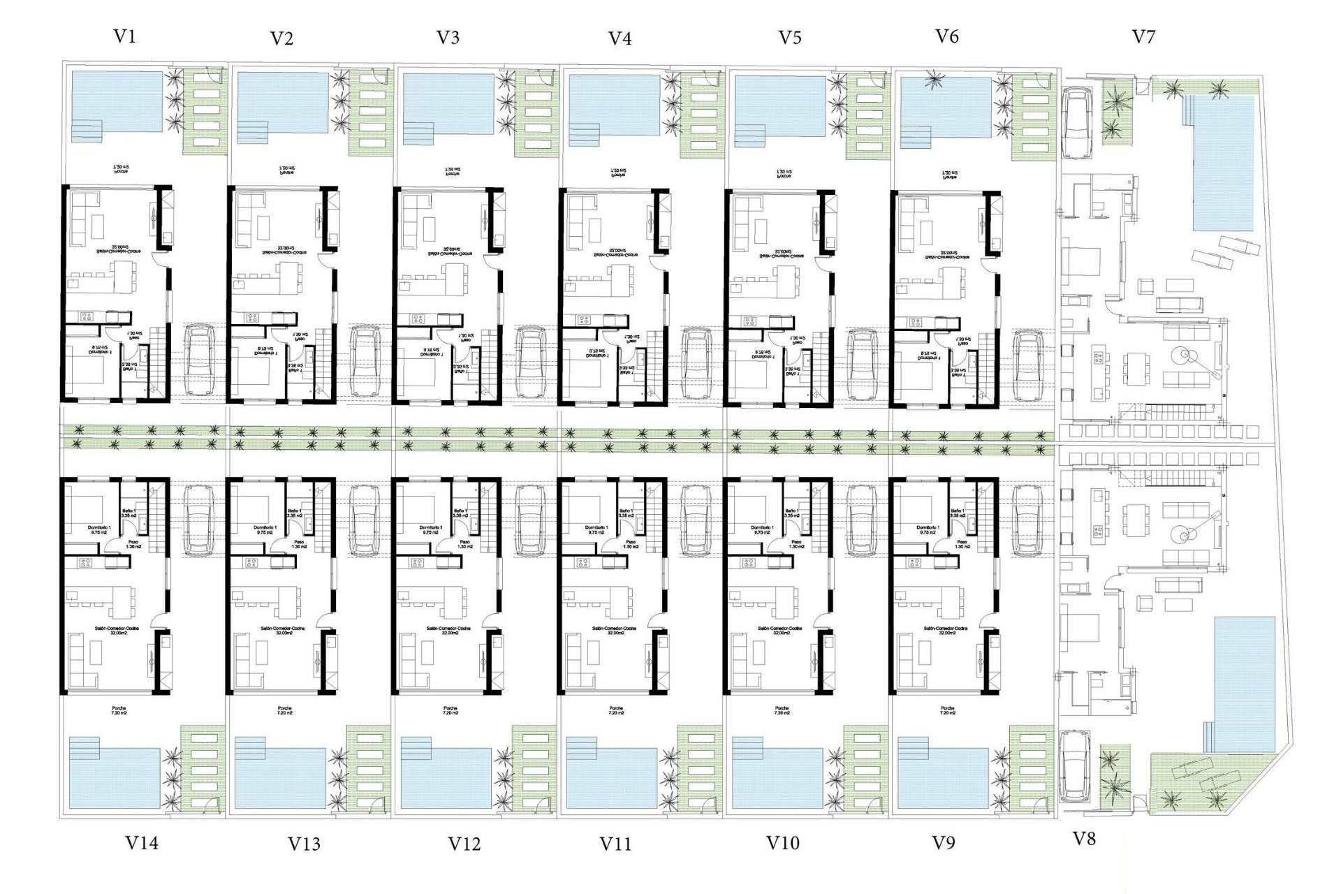 Nieuwbouw Woningen - Villa -
San Javier - Parque de los leones