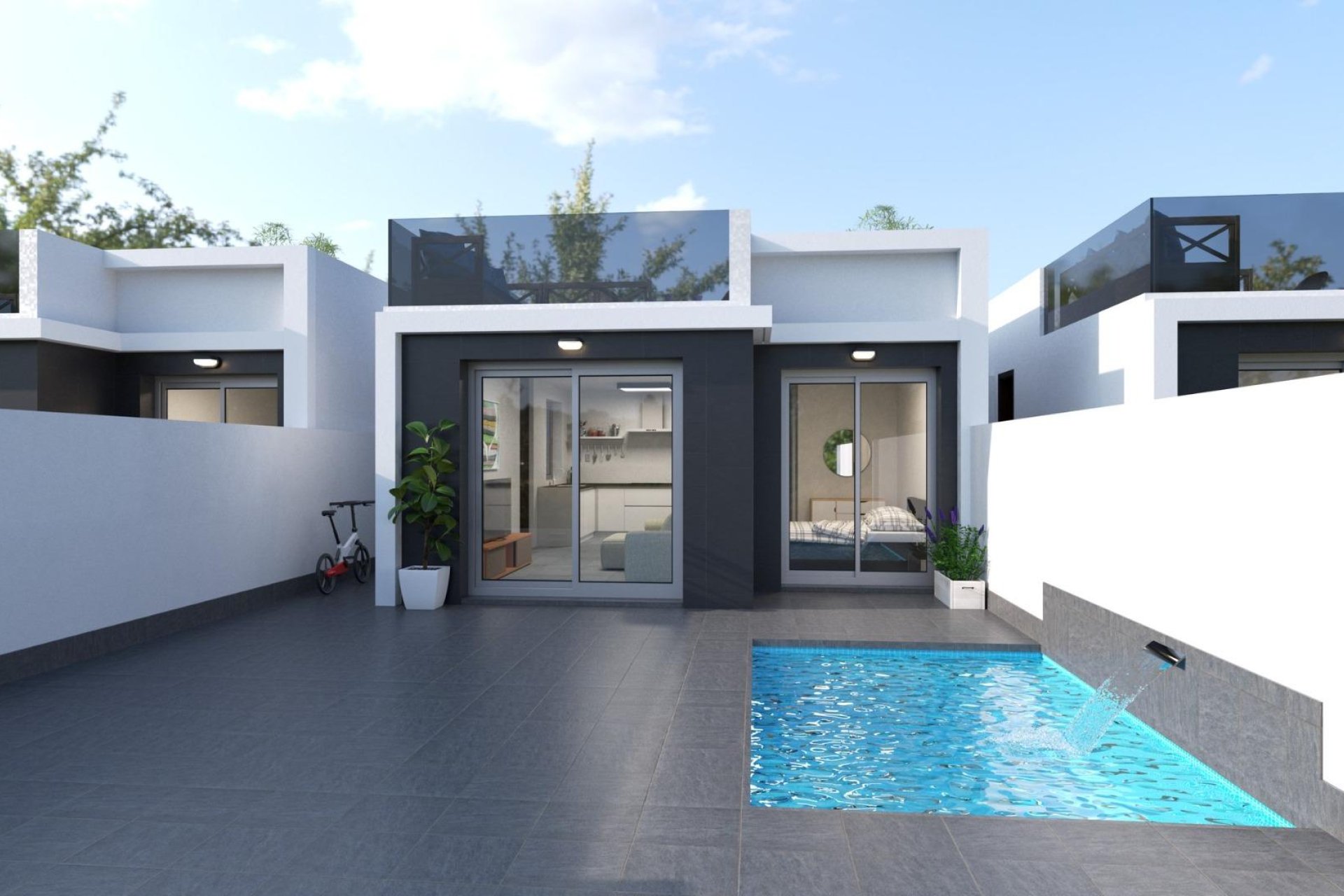 Nieuwbouw Woningen - Villa -
San Javier - pueblo