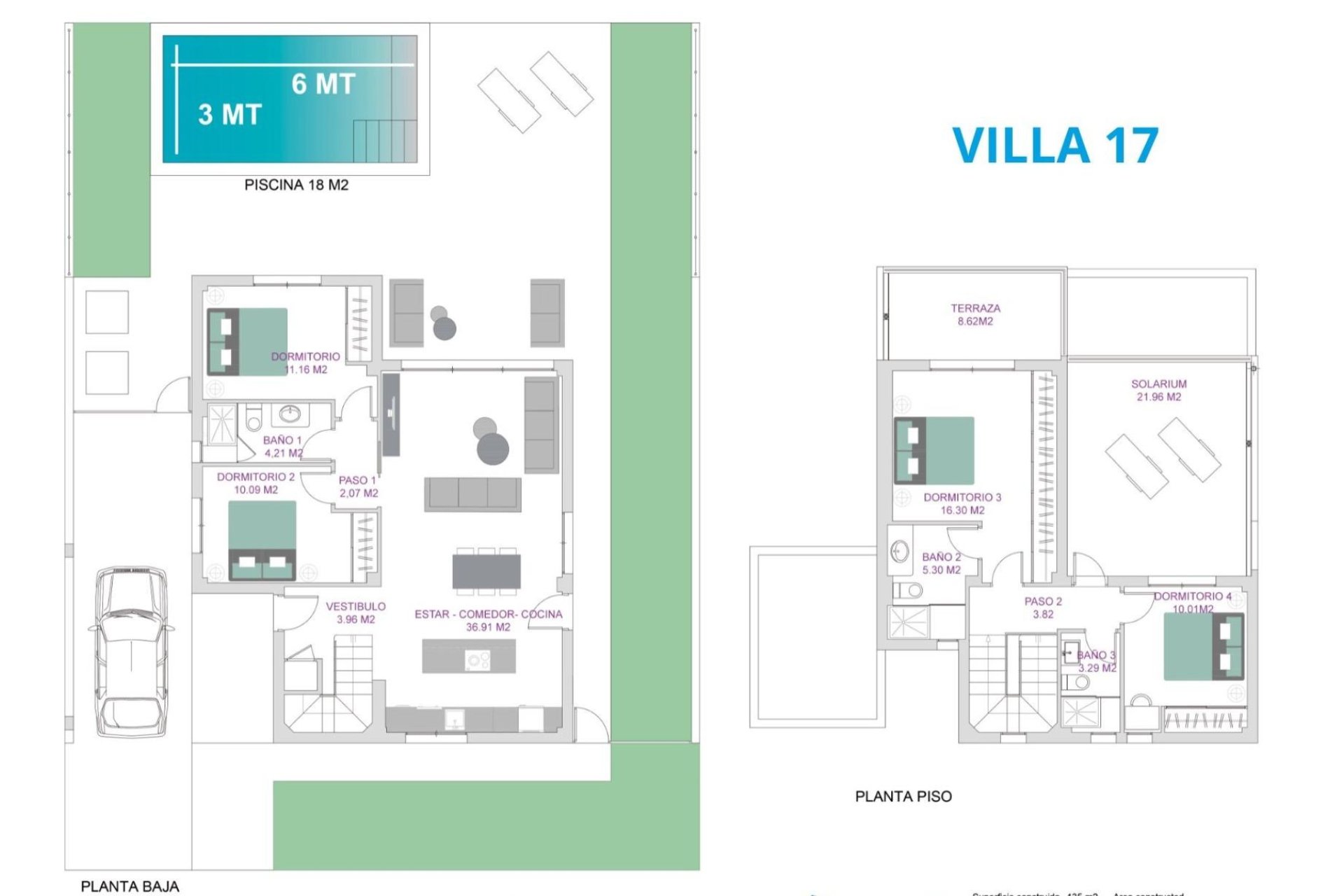 Nieuwbouw Woningen - Villa -
San Javier - Roda Golf