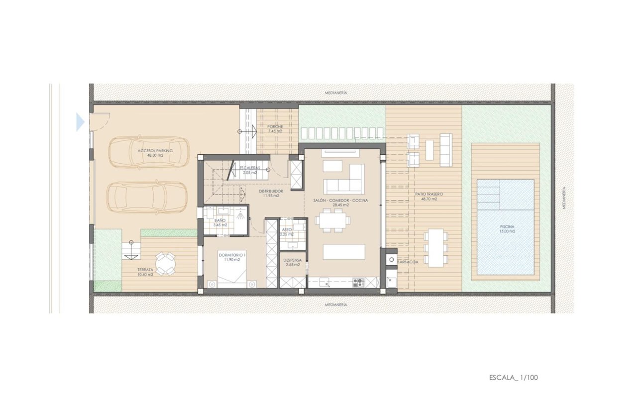 Nieuwbouw Woningen - Villa -
San Juan de los Terreros - Las Mimosas