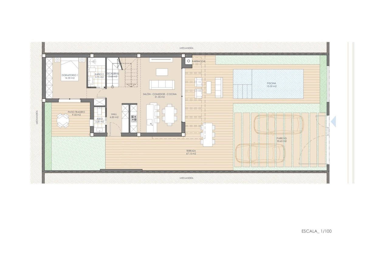 Nieuwbouw Woningen - Villa -
San Juan de los Terreros - Las Mimosas