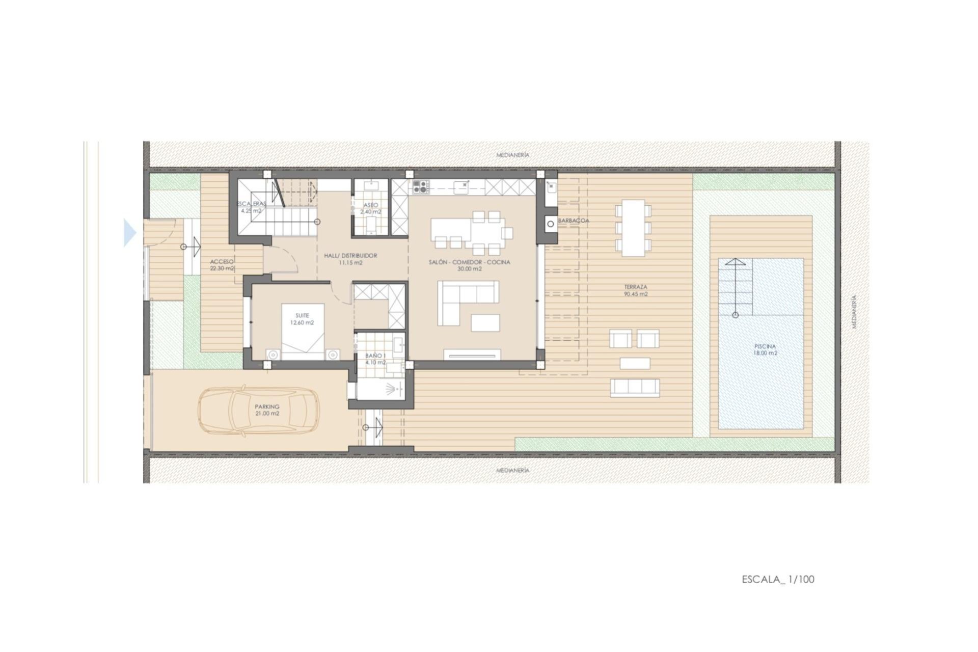 Nieuwbouw Woningen - Villa -
San Juan de los Terreros - Las Mimosas