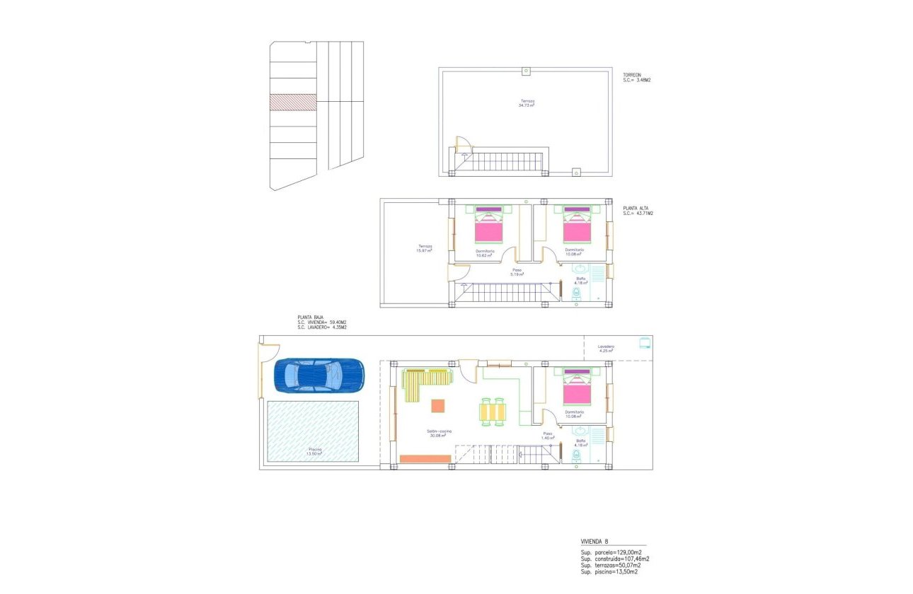 Nieuwbouw Woningen - Villa -
San Pedro del Pinatar - Los Antolinos