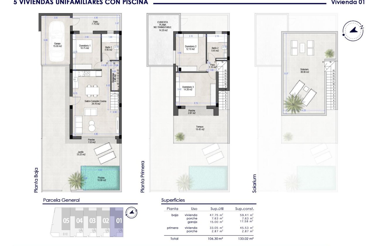 Nieuwbouw Woningen - Villa -
San Pedro del Pinatar - Polideportivo