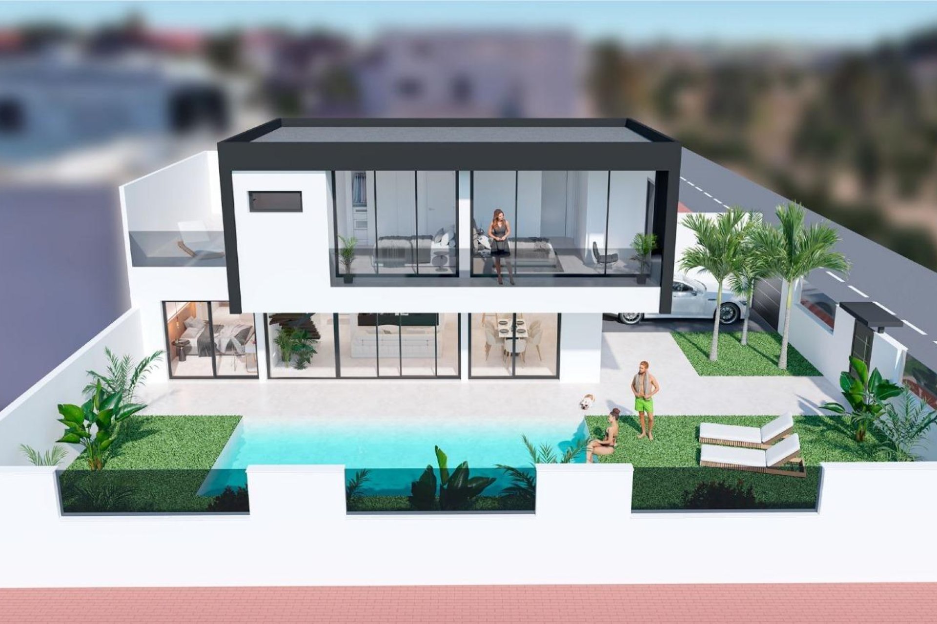 Nieuwbouw Woningen - Villa -
San Pedro del Pinatar - Pueblo