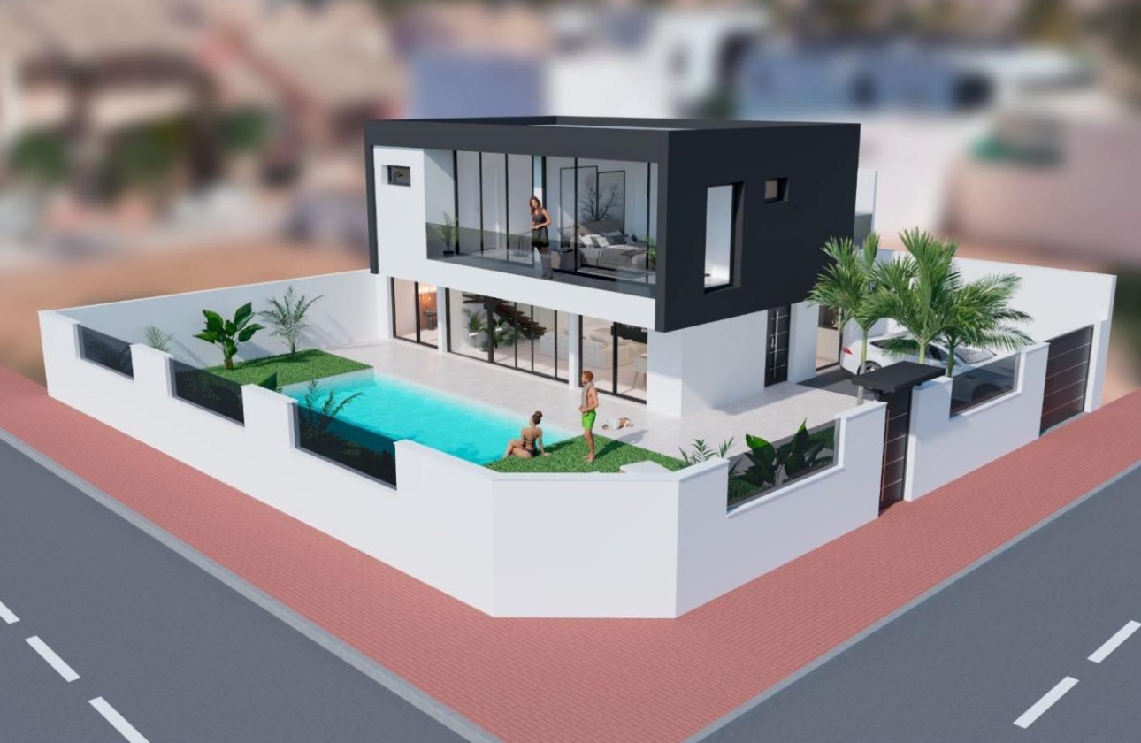 Nieuwbouw Woningen - Villa -
San Pedro del Pinatar - Pueblo