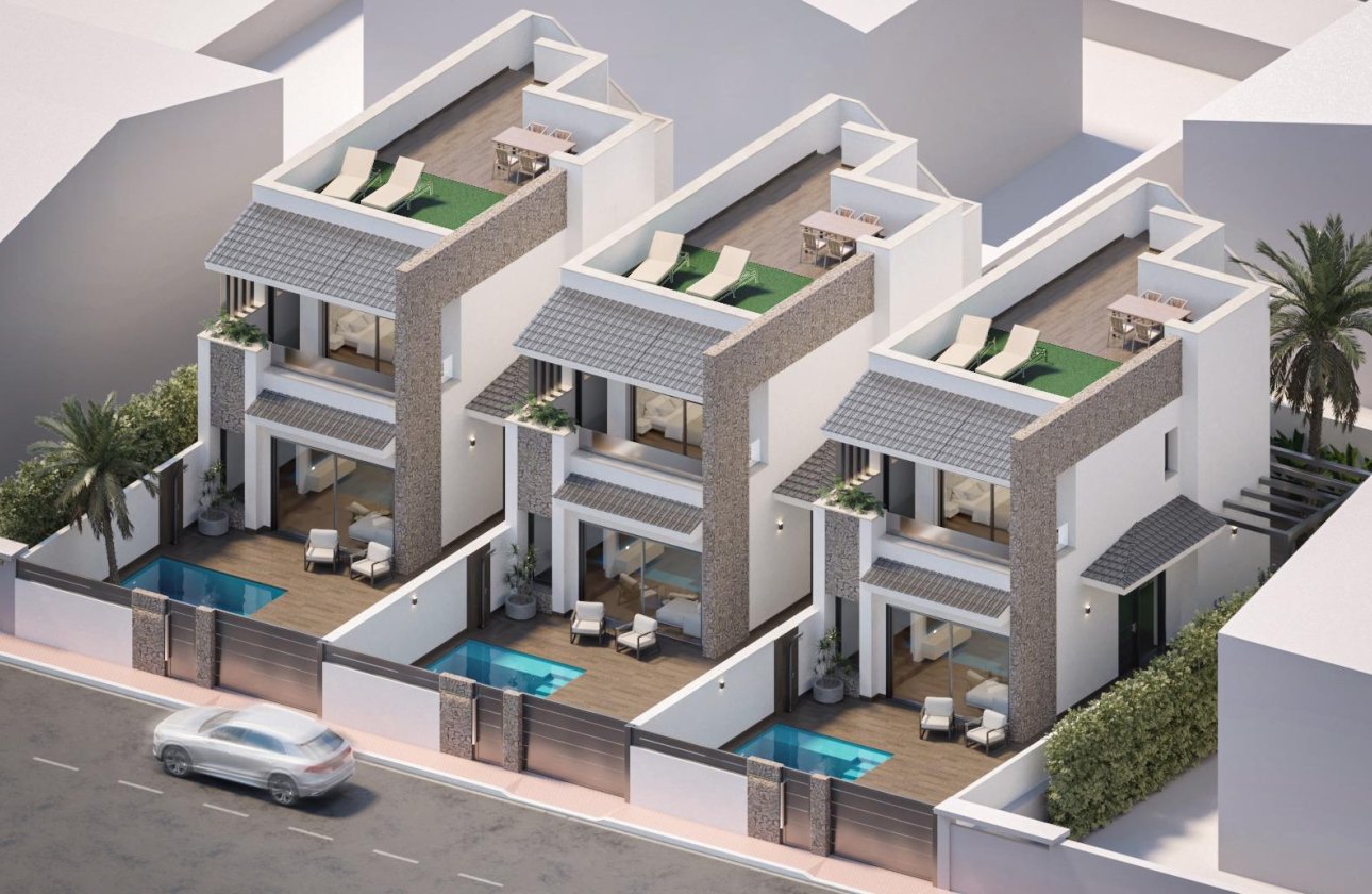 Nieuwbouw Woningen - Villa -
San Pedro del Pinatar - Pueblo