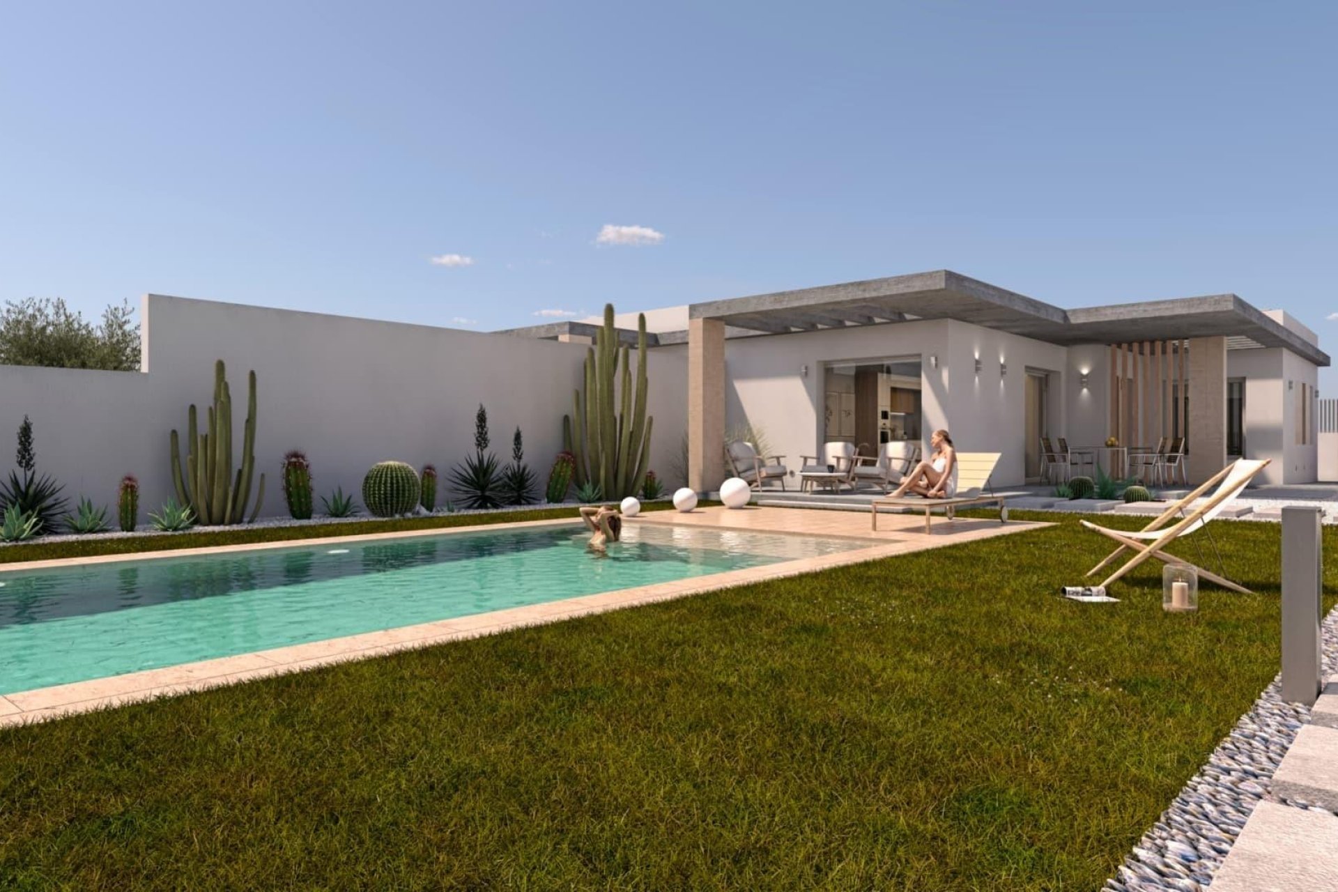 Nieuwbouw Woningen - Villa -
Santiago de la Ribera - San Blas