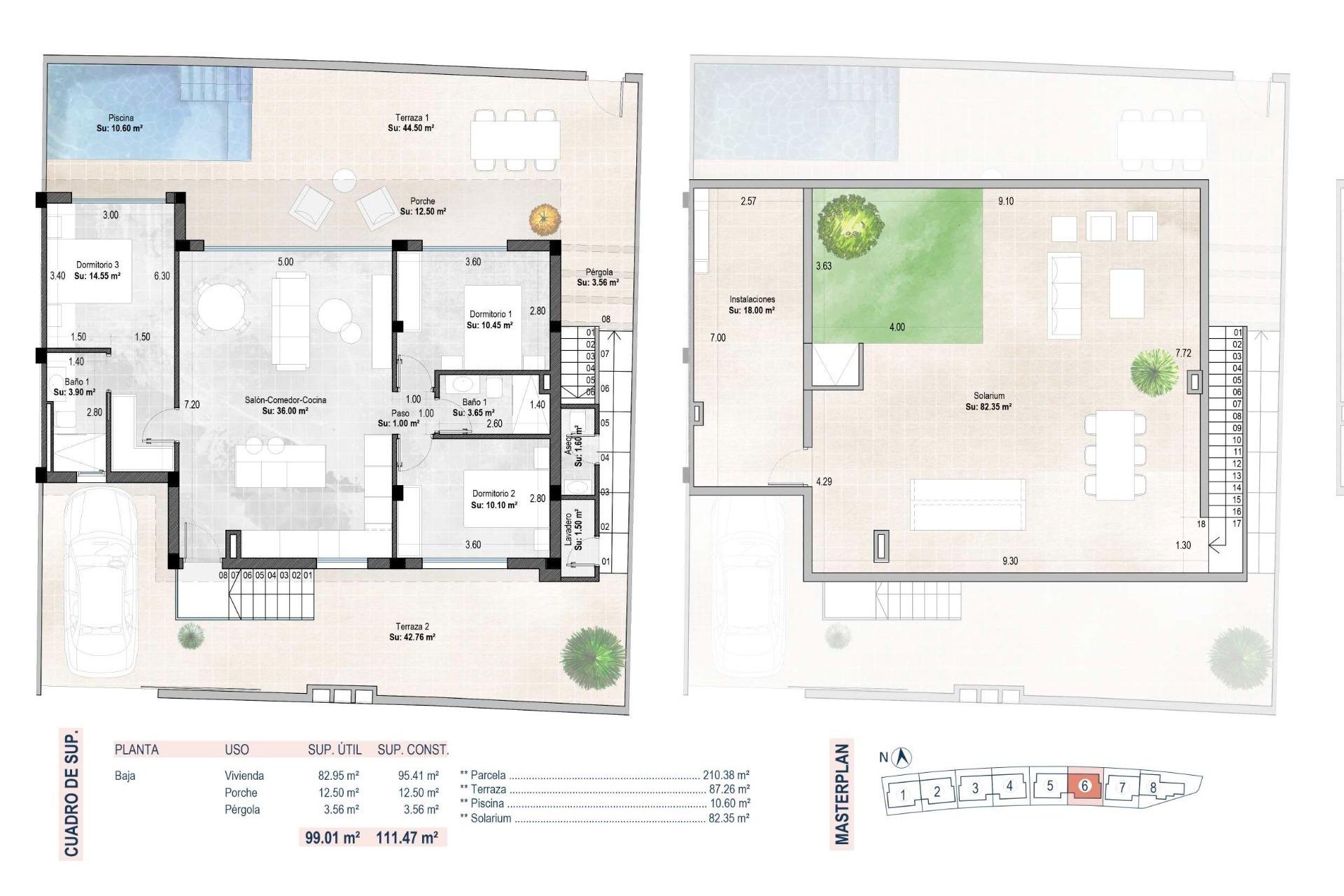 Nieuwbouw Woningen - Villa -
Sucina