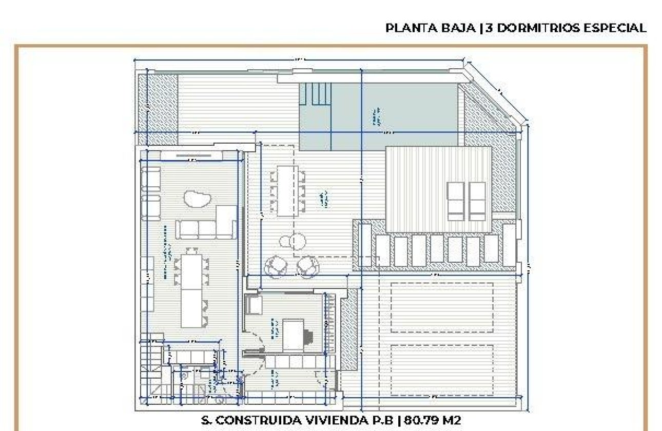 Nieuwbouw Woningen - Villa -
Torre Pacheco - Roldán