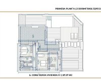 Nieuwbouw Woningen - Villa -
Torre Pacheco - Roldán