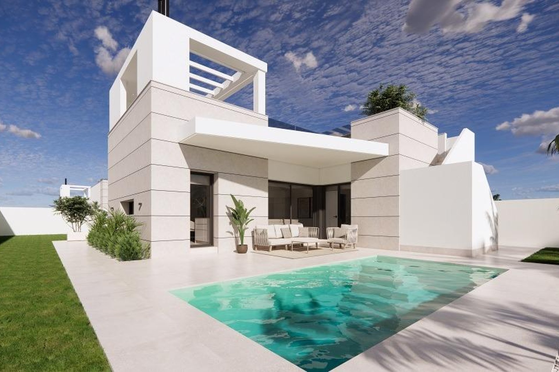 Nieuwbouw Woningen - Villa -
Torrevieja - San Luis