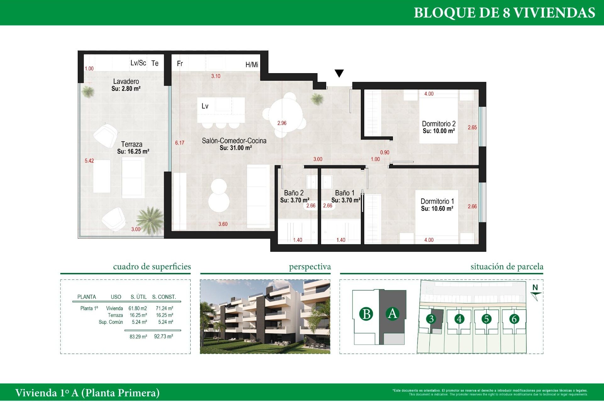 Nouvelle Construction - Appartement -
Alhama De Murcia - Condado De Alhama Golf Resort