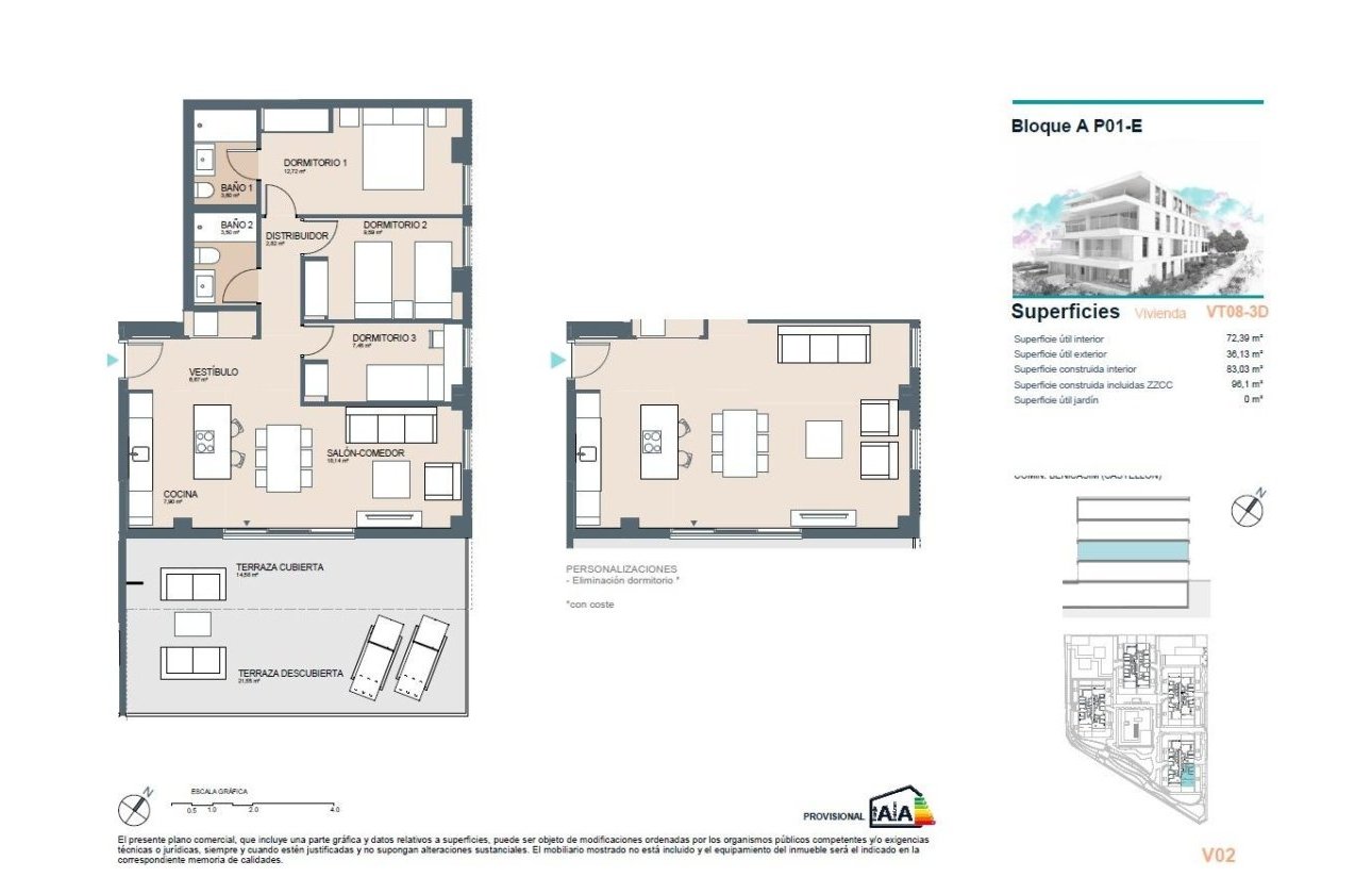 Nouvelle Construction - Appartement -
Benicassim - Almadraba