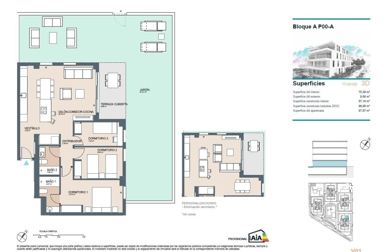 Nouvelle Construction - Appartement -
Benicassim - Almadraba