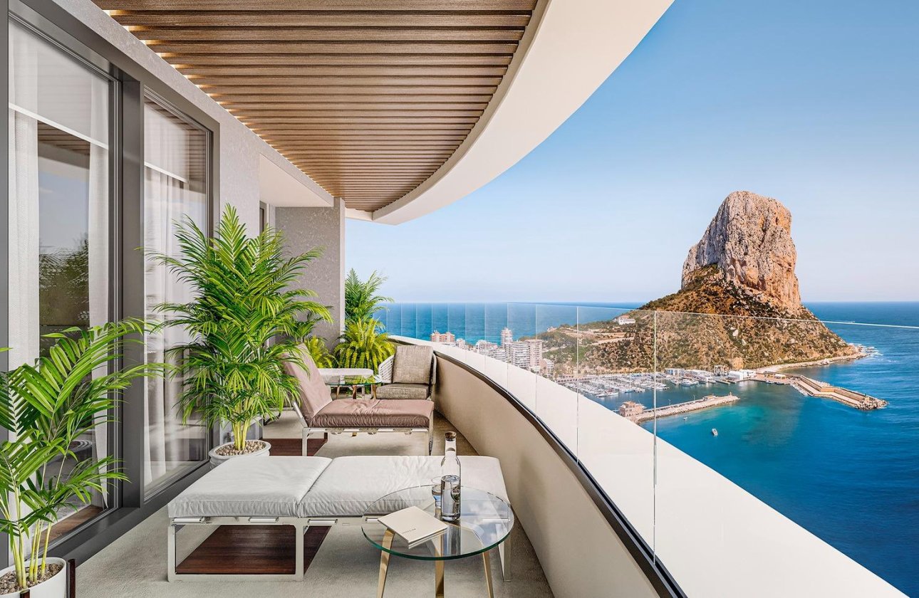 Nouvelle Construction - Appartement -
Calpe - Playa Cantal Roig