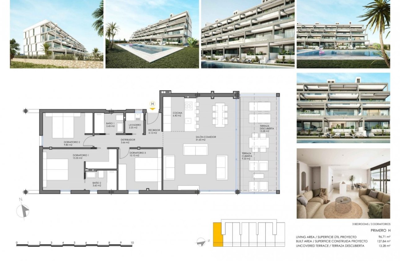 Nouvelle Construction - Appartement -
Cartagena - Mar De Cristal