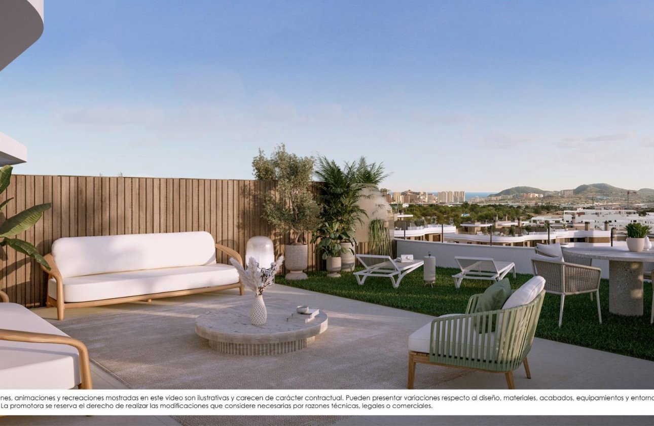 Nouvelle Construction - Appartement -
Finestrat - Campana Garden